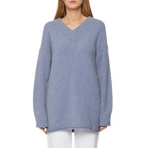 Acne Studios Oversize V-Neck Wool Alpaca Sweater Size S